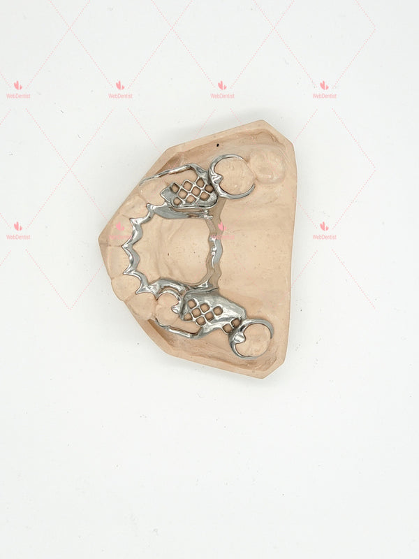Permanently  Custom Made High Quality Upper/Lower Partial Denture w/Metal *Impression kit INCLUDED*
