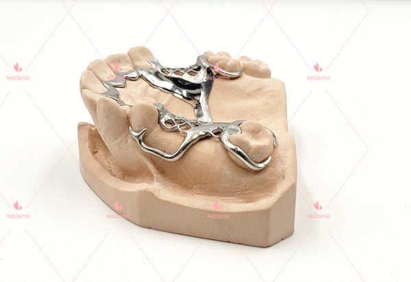 Permanently  Custom Made High Quality Upper/Lower Partial Denture w/Metal *Impression kit not included*